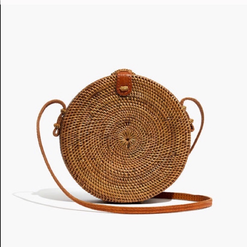 Madewell/Folk Fortune Bali Rattan Round Bag